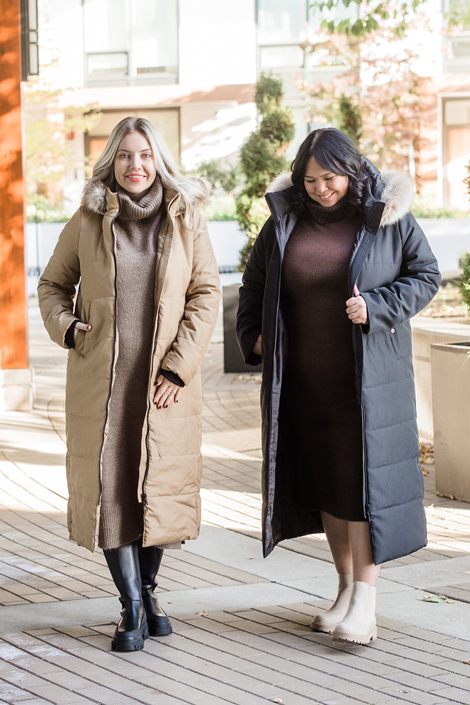 Chic & Sleek Puffer Coat