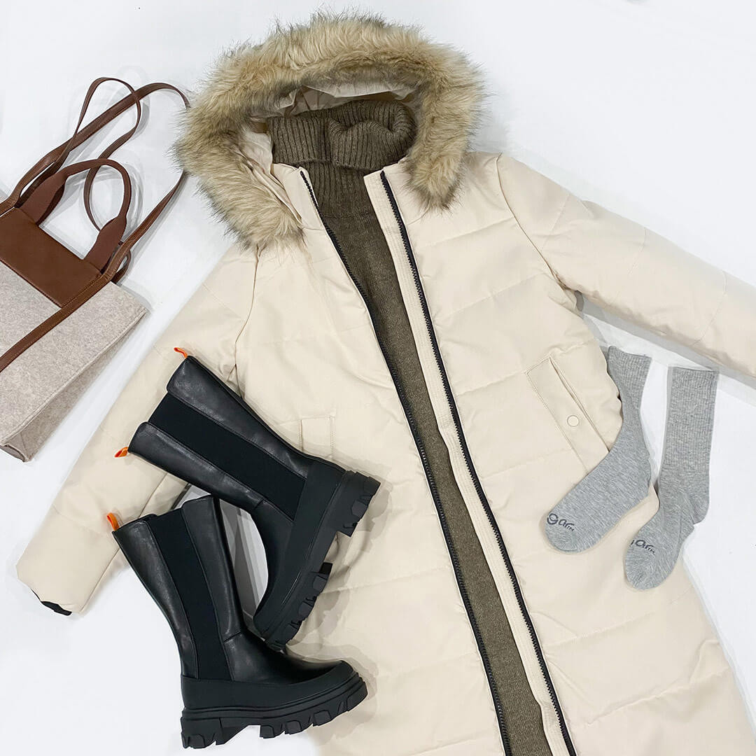 Chic & Sleek Puffer Coat