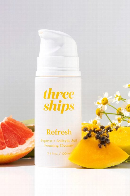 Three Ships Refresh Papaya + Salicylic Acid Cleanser