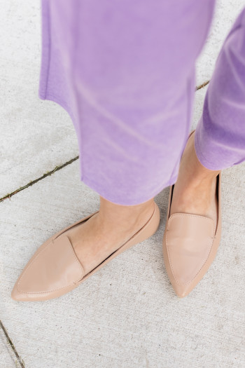 Diva Moment Pointed Flats