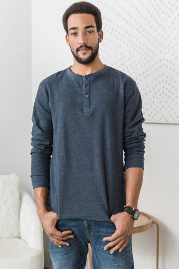 The Casual Henley Top