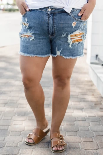 Out in the Country Denim Shorts