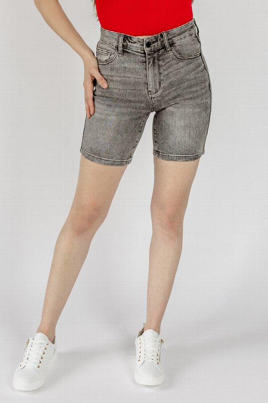 Solid Choice Denim Shorts