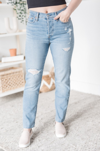 LEVI'S Wedgie Straight Jeans 2