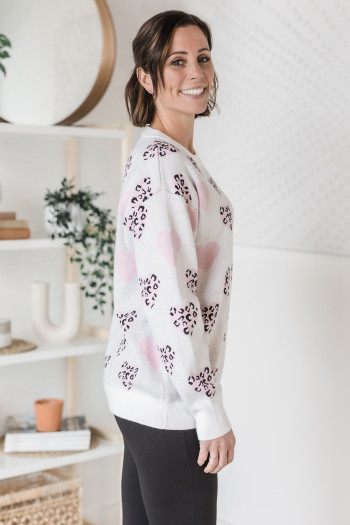 Heart to Heart Sweater