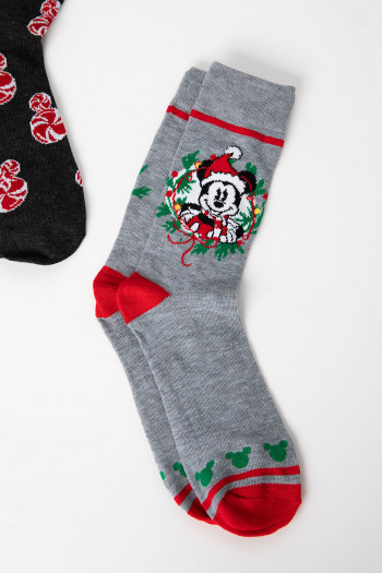 Mickey Holiday Socks