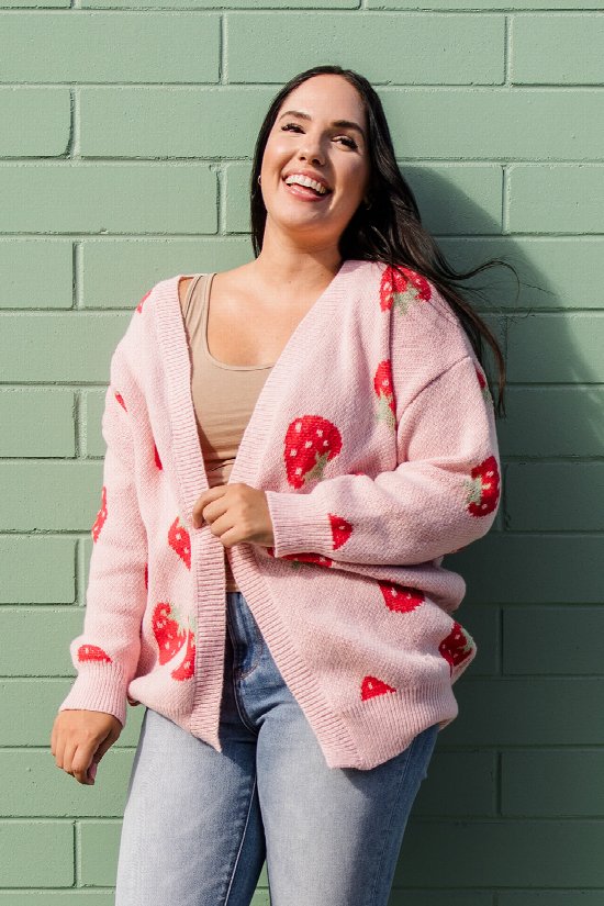 Strawberry Shortcake Cardigan