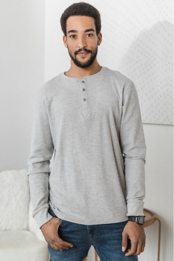 The Casual Henley Top