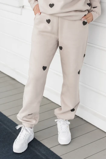 All Over Heart Joggers