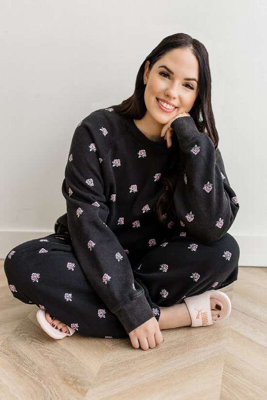 All Over Rose NYBF Sweatshirt