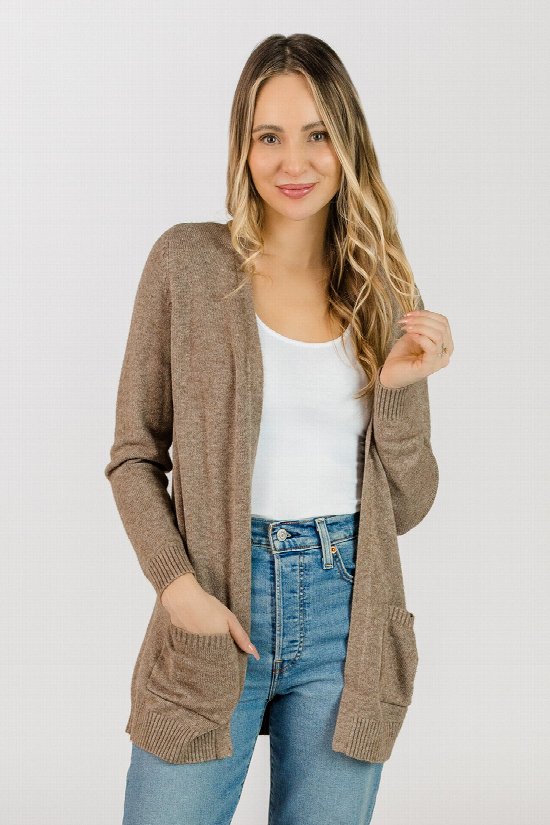 Ava Knit Open Cardigan