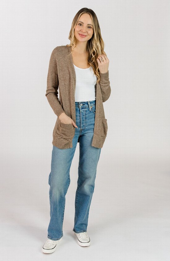 Ava Knit Open Cardigan