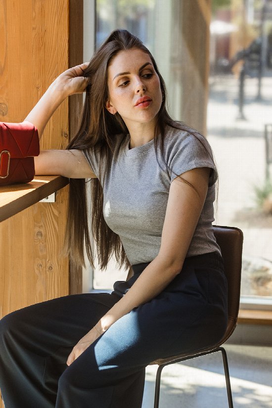 Basic Babe Ribbed Tee