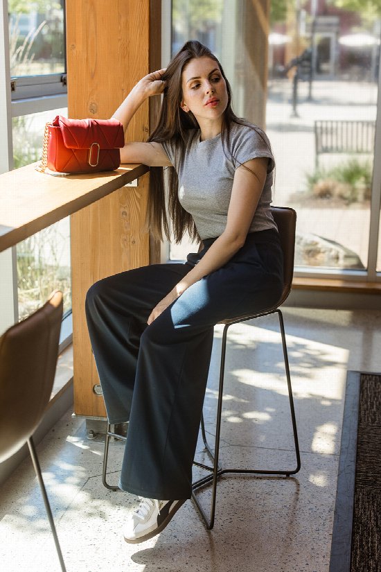 Basic Babe Ribbed Tee 2