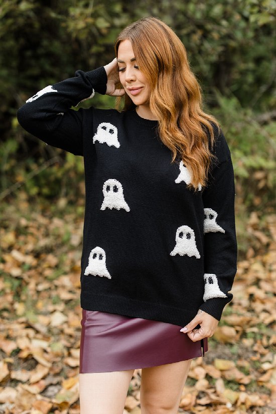 Boo Crew Sweater