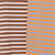 Brown & Orange Stripe