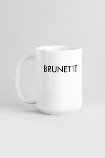 Brunette The Label Mug