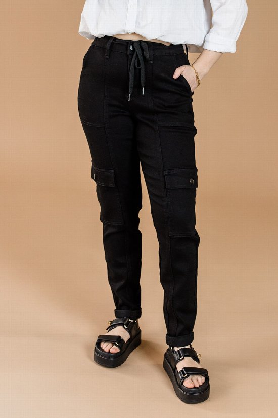 Casual Cuffed Cargo Pants