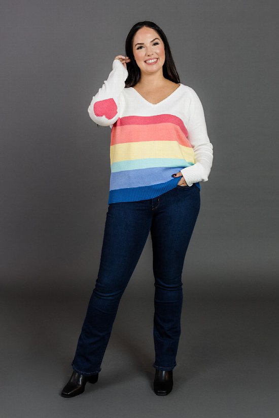 Chasing Rainbows Sweater