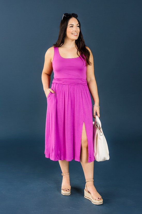 Coastal Charm Midi Dress 2.0
