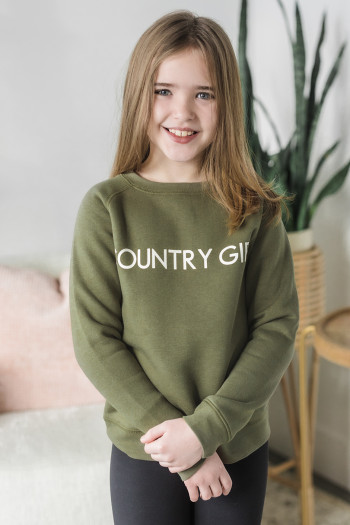 Country Girl Tween Sweatshirt