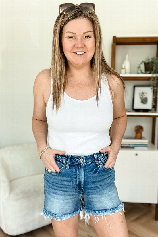 Daily Basis Denim Shorts