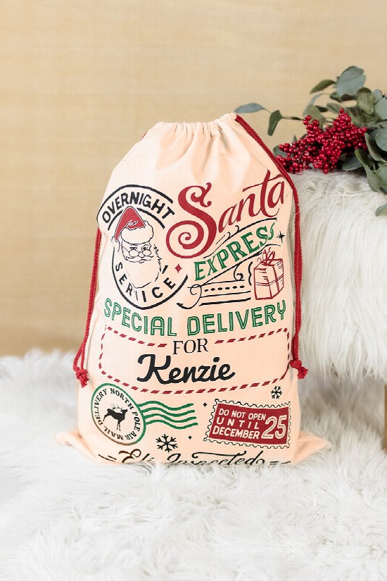 Dear Santa Personalized Sacks