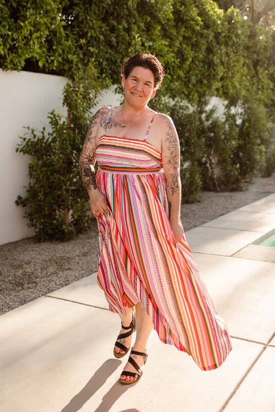 Desert Glow Maxi Dress