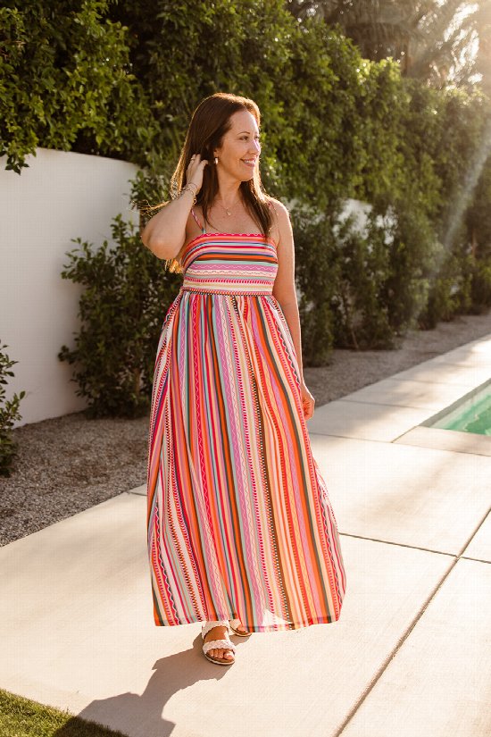 Desert Glow Maxi Dress