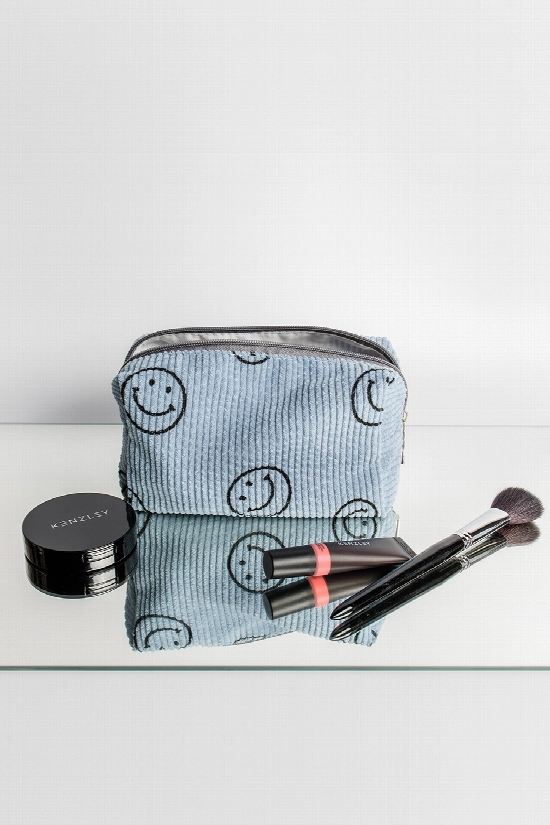 Don't Worry Be Happy Makeup Bag