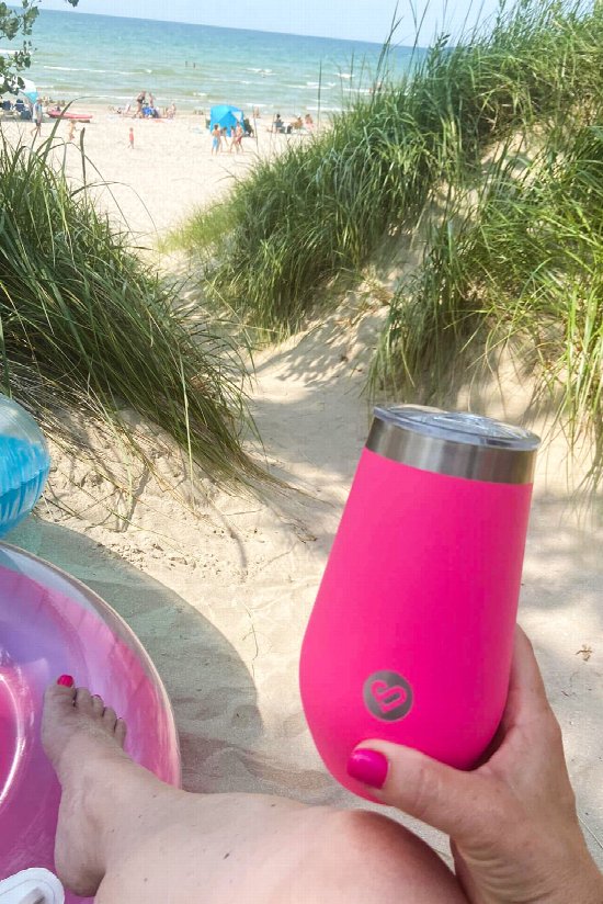 Feeling Bubbly Wine Tumbler