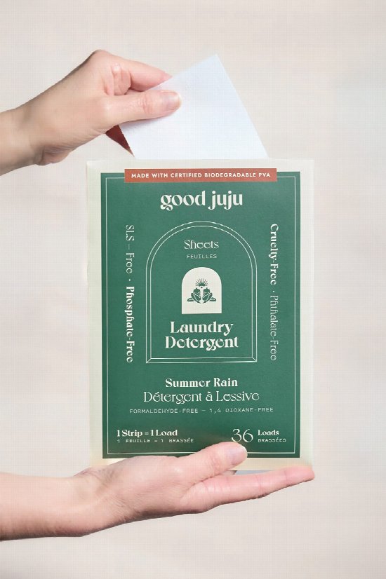 Good Juju Laundry Detergent Strips