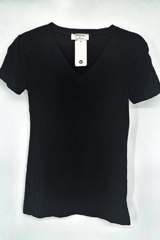 ZENANA V-Neck Tee