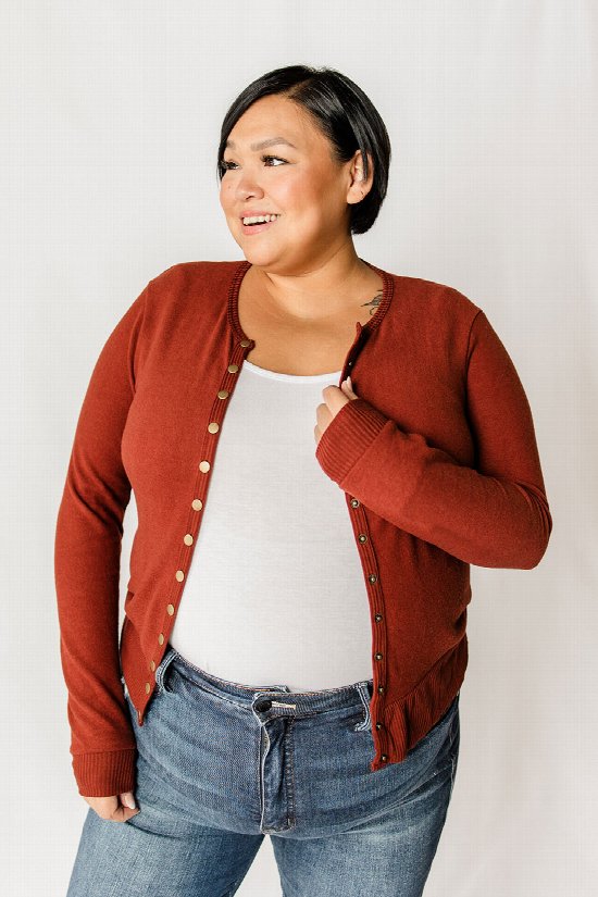 In a Snap Cardigan