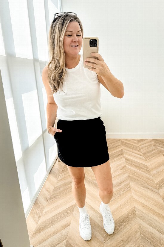 It's A Tie Skort