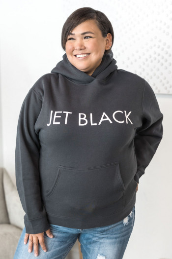 Jet Black Classic Hoodie