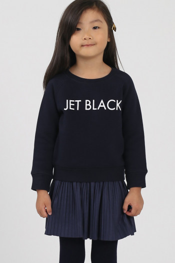 Jet Black Little Sweatshirt