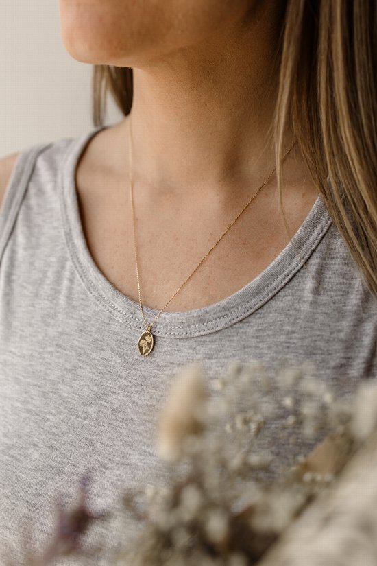 Keep Blooming Birth Month Necklace