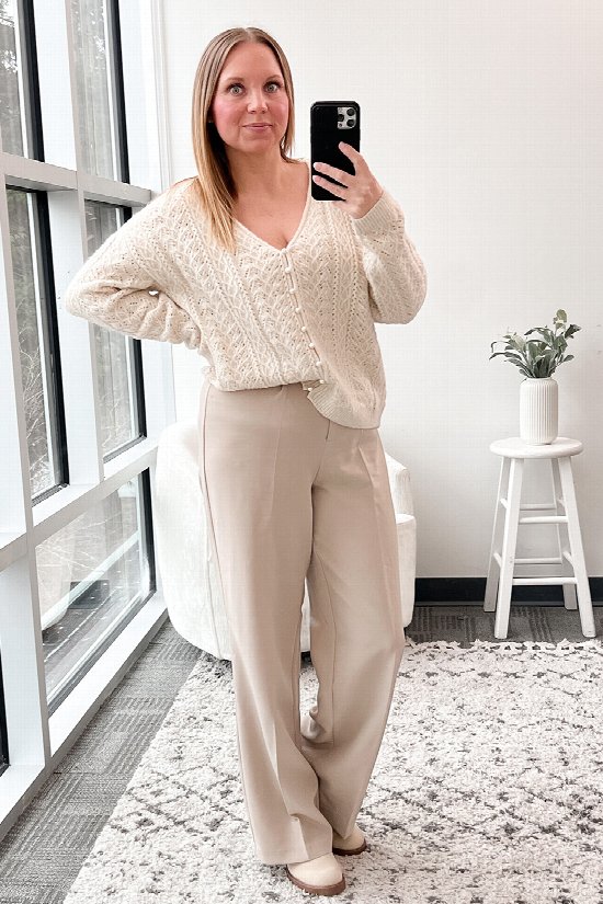 Keeping Busy Wide Leg Pants