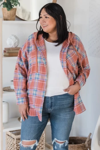 Keeping Casual Plaid Button Up
