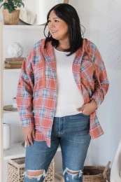 Keeping Casual Plaid Button Up 2