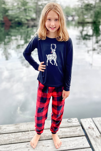 Kids Oh Deer Pajama Set