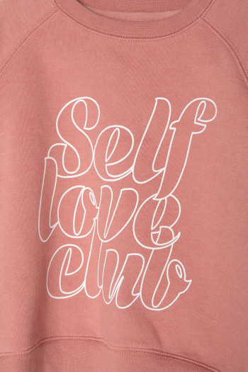 Kids Self Love Oversized Sweatshirt