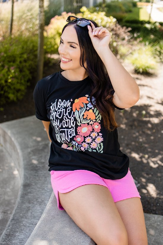 Let It Bloom Tee