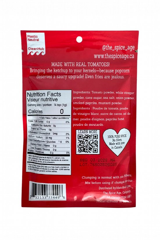 Let's Ketchup Popcorn Seasoning