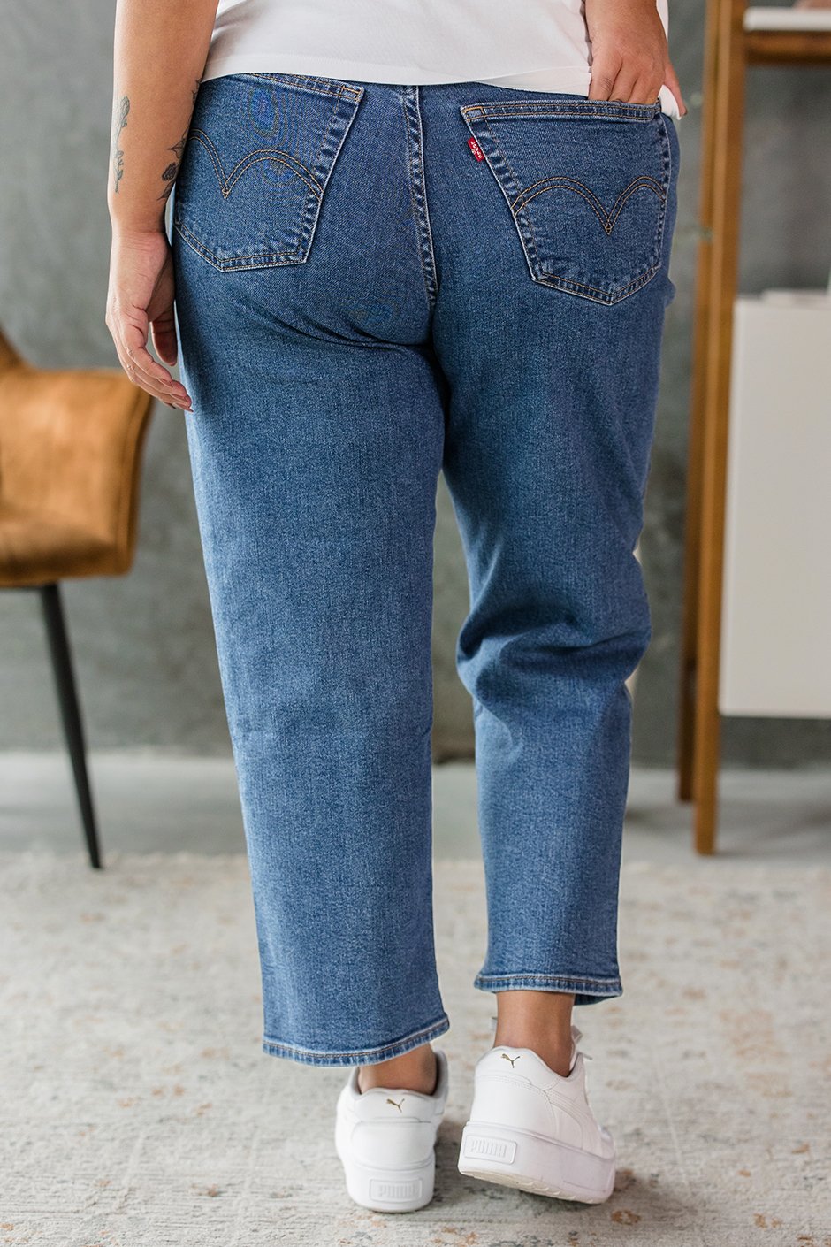 Levi's wedgie skinny ankle jeans shop