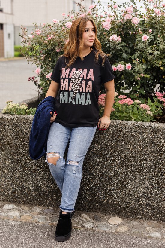 Lightning Love Mama Tee