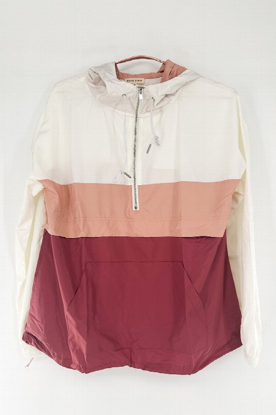 Main Strip Colour Block Windbreaker