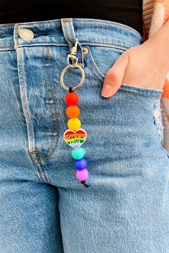 Love Is Love Keychain