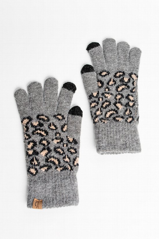 Lovely Leo Knit Gloves